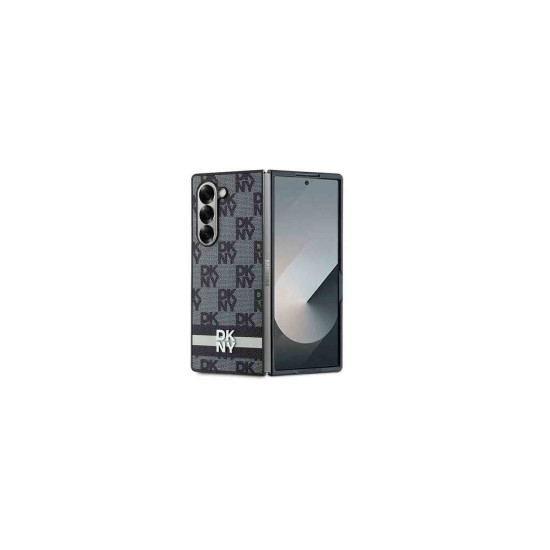 Θήκη DKNY για F741 Galaxy Z Fold 6 Leather Cover Black Original