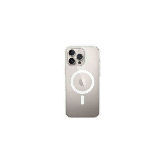 Θήκη Apple MA7F4ZM/A για iPhone 16 Pro Max Back Cover Silicone MagSafe Transparent Original Θήκη Apple MA7F4ZM/A για iPhone 16 Pro Max Back Cover Silicone MagSafe Transparent Original