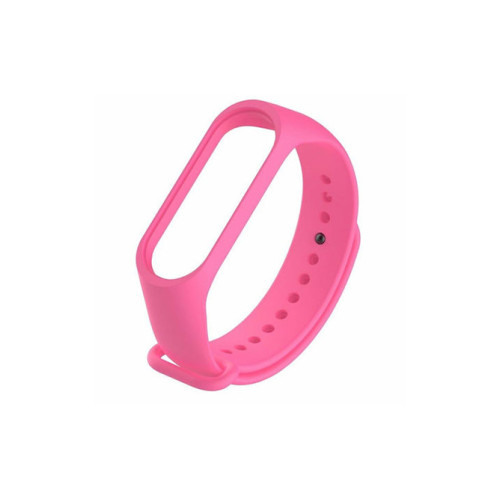 Xiaomi Mi Band 5 Strap Pink Λουράκι Σιλικόνης OEM