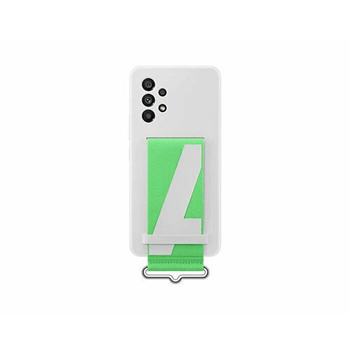 Θήκη Samsung EF-GA536TWE για A536 Galaxy A53 Back Cover Silicone With Strap White Original